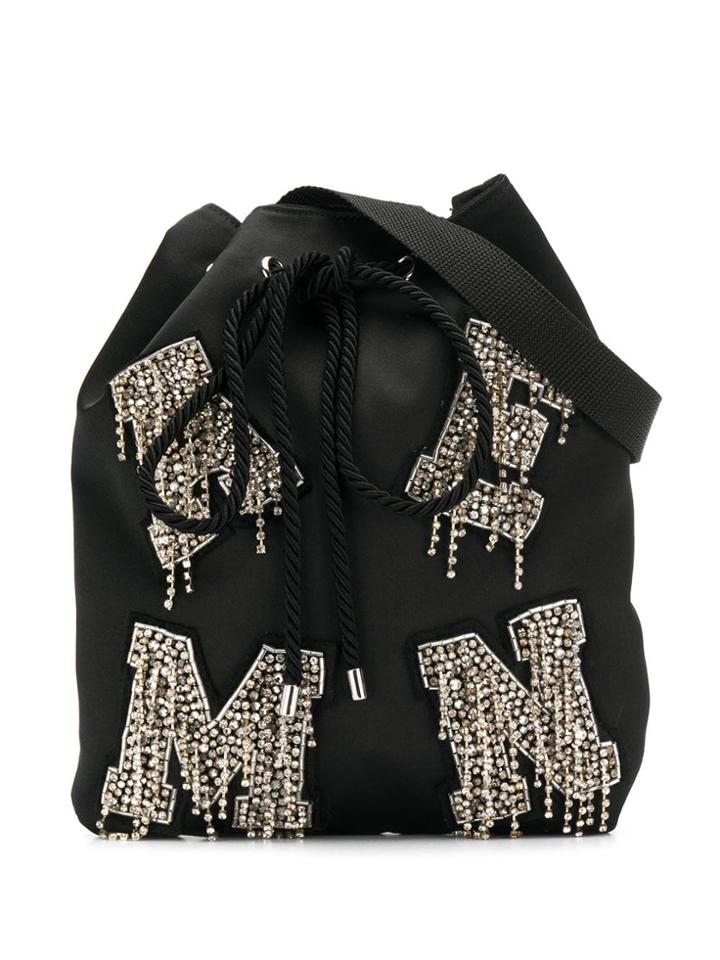 Amen Logo Bucket Bag - Black