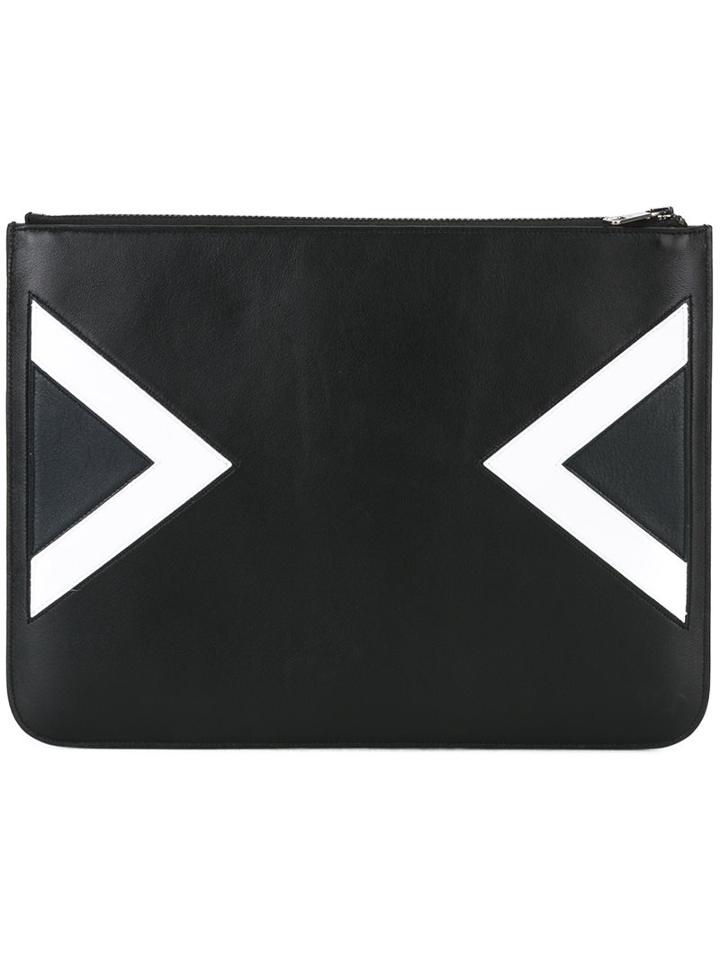 Neil Barrett Printed Clutch