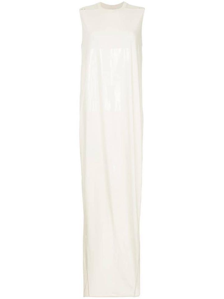 Rick Owens Long Sleeveless Dress - Neutrals