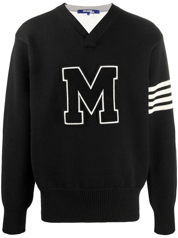 Junya Watanabe M Monochrome Jumper - Black