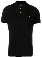 Hydrogen Chest Pocket Polo Shirt - Black