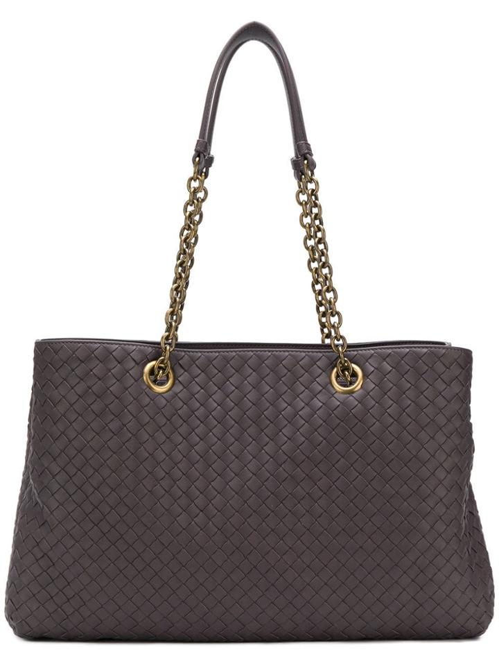 Bottega Veneta Borsa Sp Int. Nappa/nap/o.dg. Br - Purple