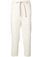 Vince - Paper Bag Easy Pants - Women - Silk/linen/flax - S, White, Silk/linen/flax