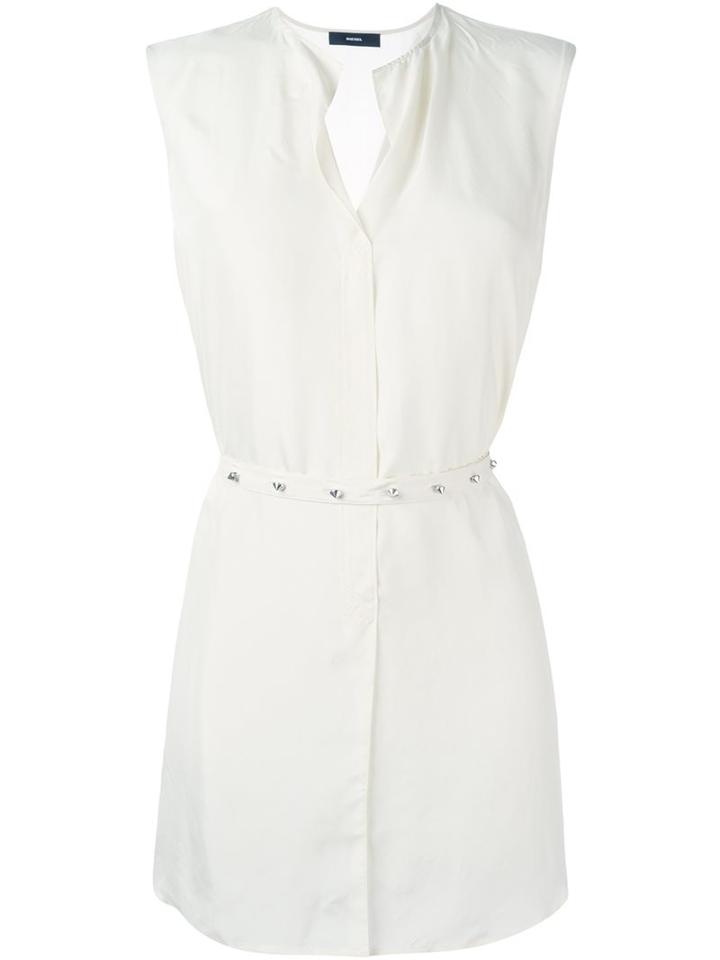 Diesel Belted Sleeveless Blouse