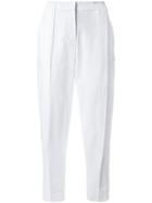 Dkny Cropped Pants - White