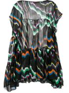 Missoni Short Draped Camouflage Dress, Women's, Size: Small, Silk/rayon