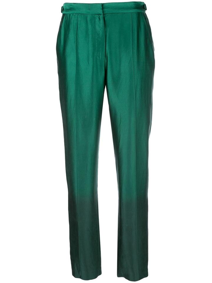 Alejandra Alonso Rojas Slim-fit Trousers - Green