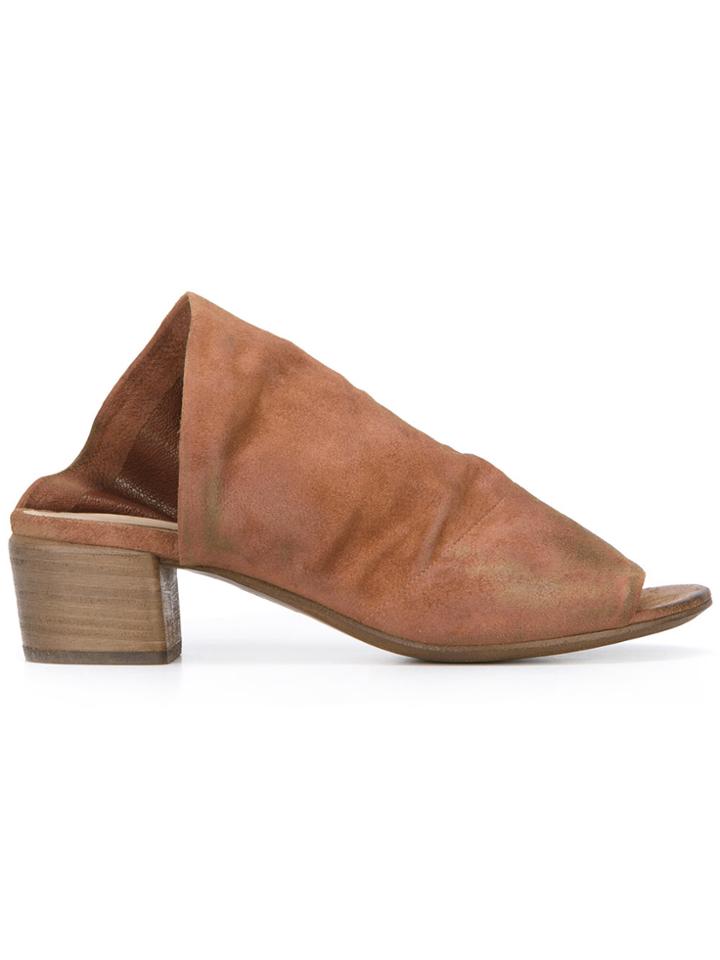 Marsèll Bo Sandalo Mules - Brown