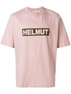 Helmut Lang Logo T-shirt - Pink