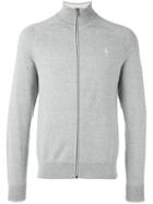 Polo Ralph Lauren Roll Neck Cardigan - Grey