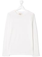 Douuod Kids Teen Classic Jersey Top - White