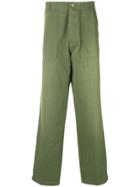 Loewe Straight-leg Chinos - Green