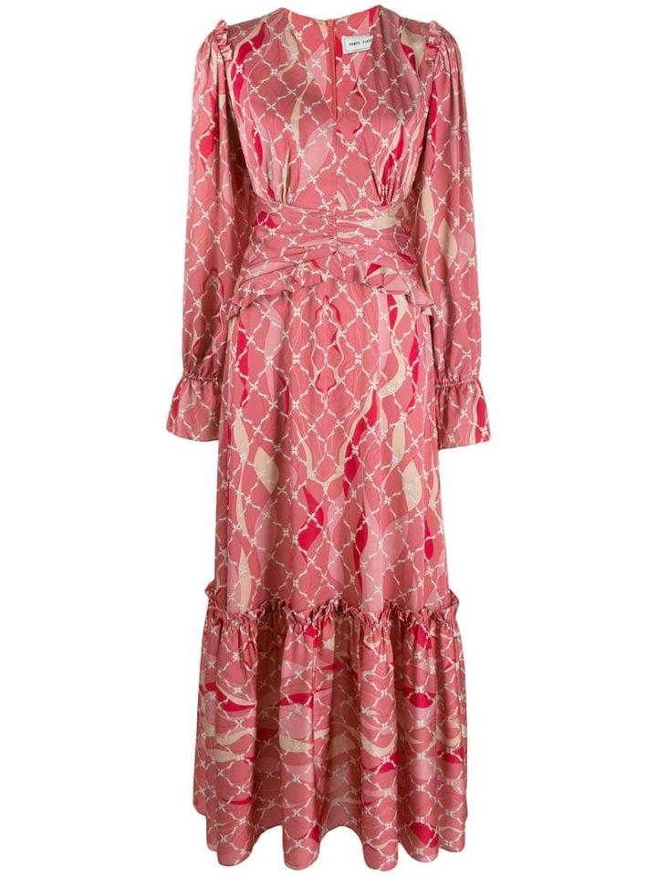 Three Floor Fantastic Printed Maxi Dress - Pink