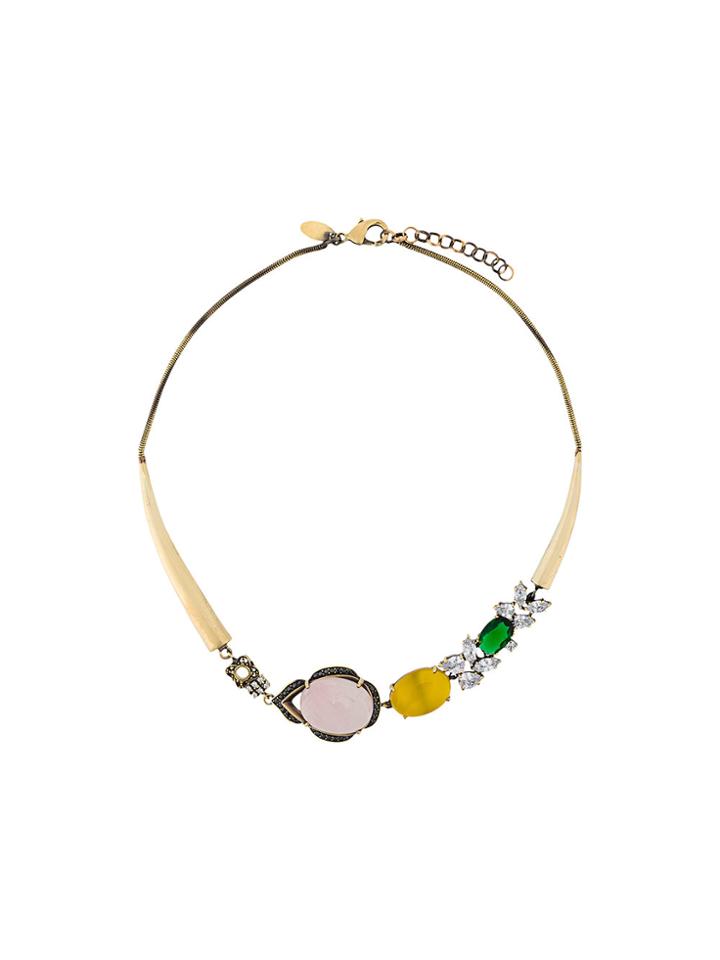 Iosselliani Burma Necklace - Metallic