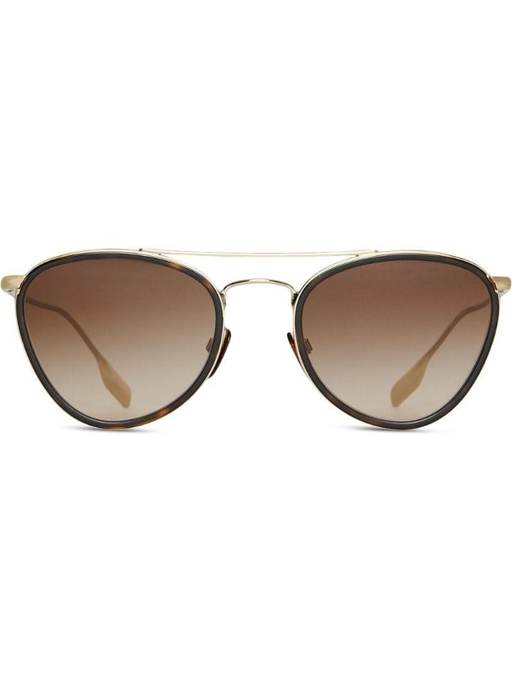 Burberry Eyewear Pilot Sunglasses - Brown