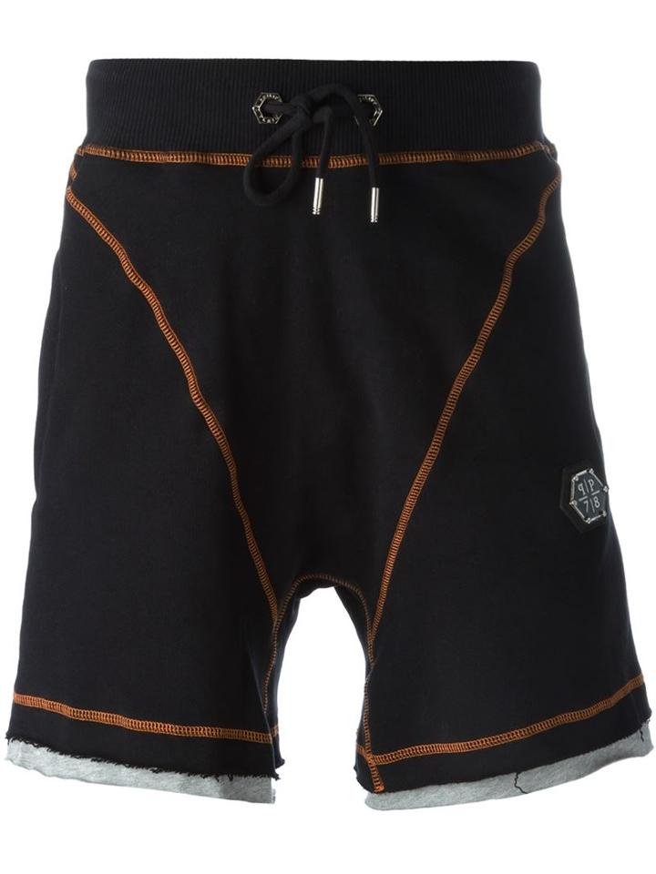 Philipp Plein Drawstring Track Shorts