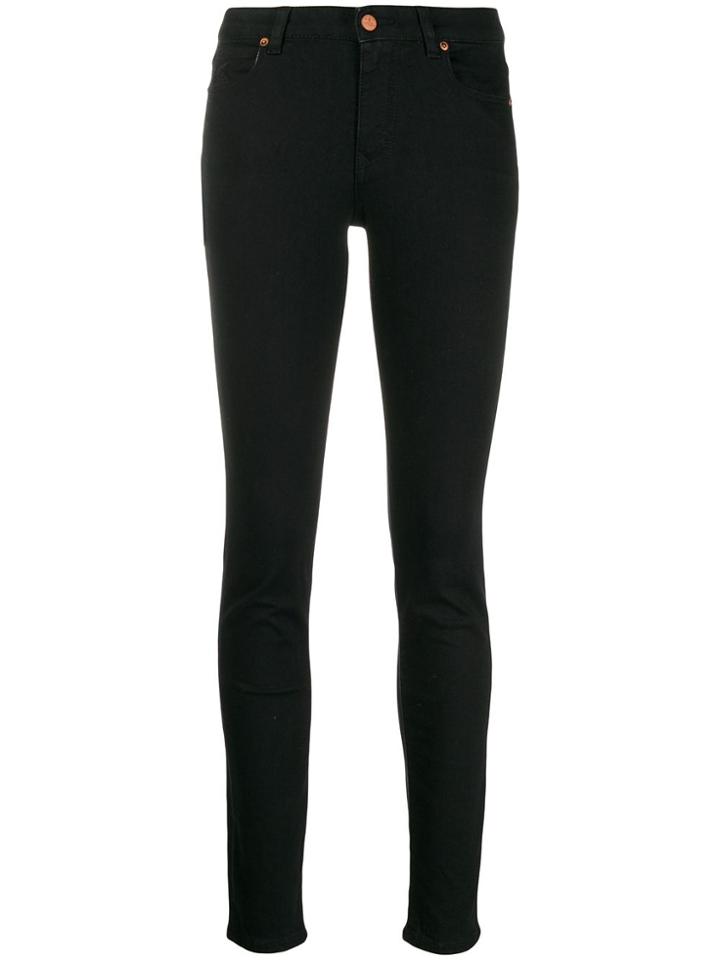 Vivienne Westwood High Waisted Skinny Jeans - Black