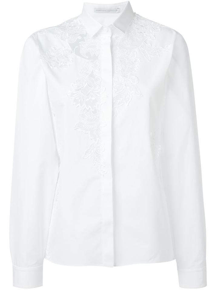 Ermanno Scervino Lace Panel Shirt