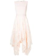 Antonio Berardi Fit And Flare Dress - Pink & Purple