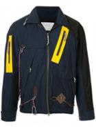 Kolor Rope Detail Shirt Jacket - Blue