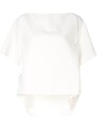 Maticevski Square Neck Blouse - White