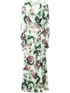 Patbo Floral Print Wrap Dress - Green