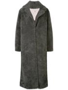 Yves Salomon Meteo Oversized Midi Coat - Green