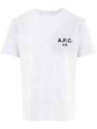 A.p.c. Logo T-shirt - Grey