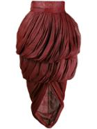 Romeo Gigli Pre-owned 1990's Draped Layered Skirt