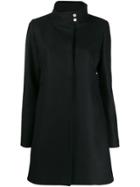 Liu Jo Single-breasted Midi Coat - Black