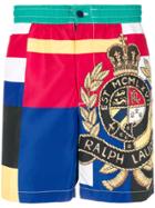 Polo Ralph Lauren Classic Crest Printed Swimming Shorts - Multicolour
