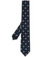 Nicky Paisley Pattern Tie - Blue