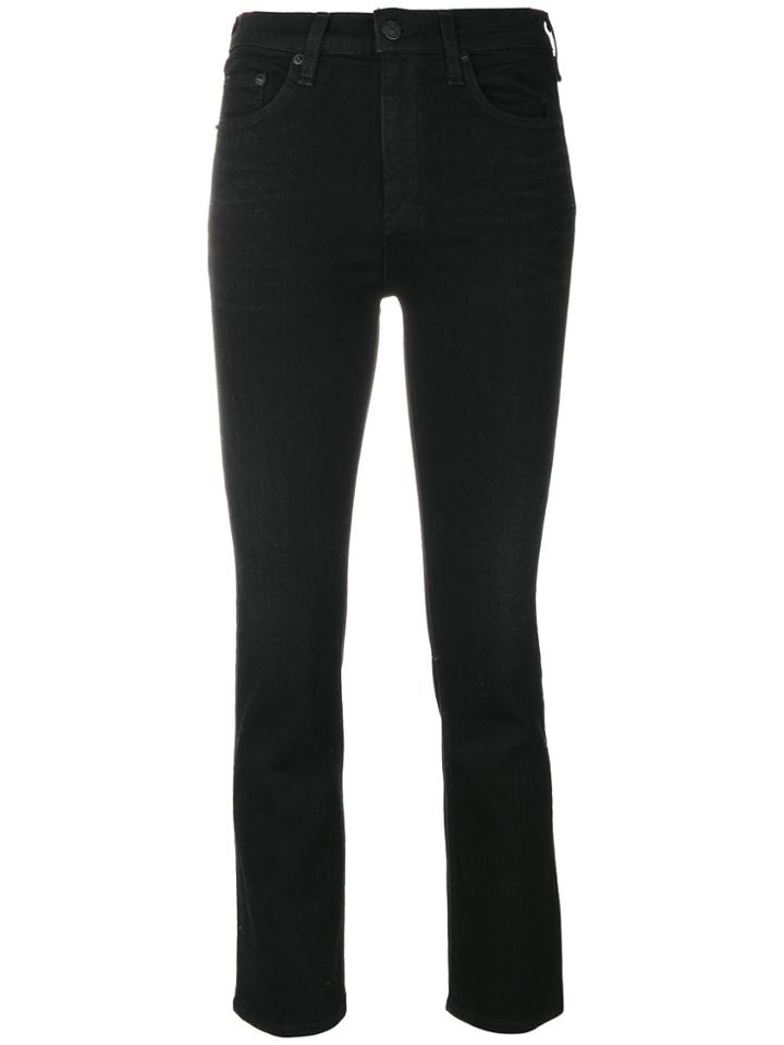 Rag & Bone /jean Cropped Jeans - Black