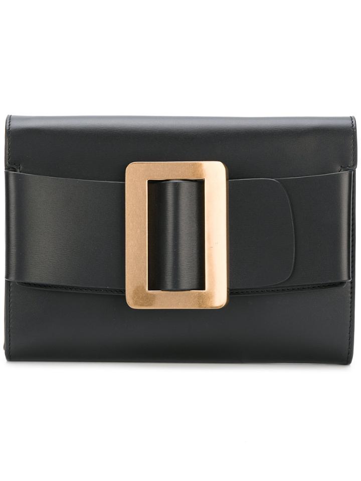 Boyy Front Buckle Clutch - Black