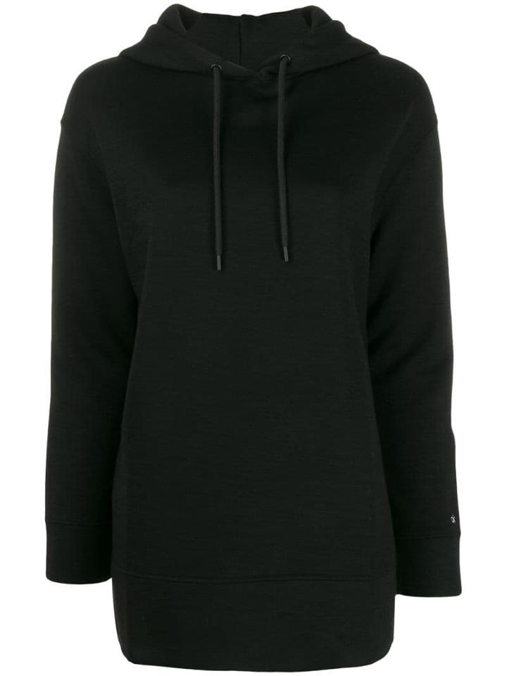 Calvin Klein Loose-fit Logo Hoodie - Black