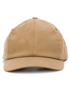 Ami Alexandre Mattiussi Classic Baseball Cap, Men's, Nude/neutrals, Cotton/spandex/elastane