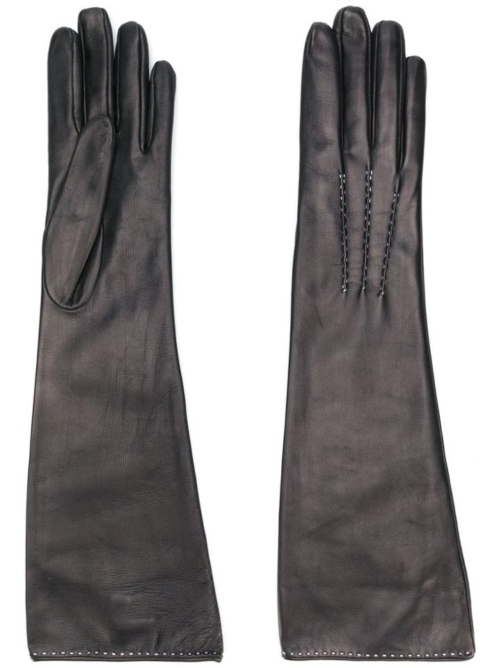 Ermanno Scervino Classic Gloves - Black