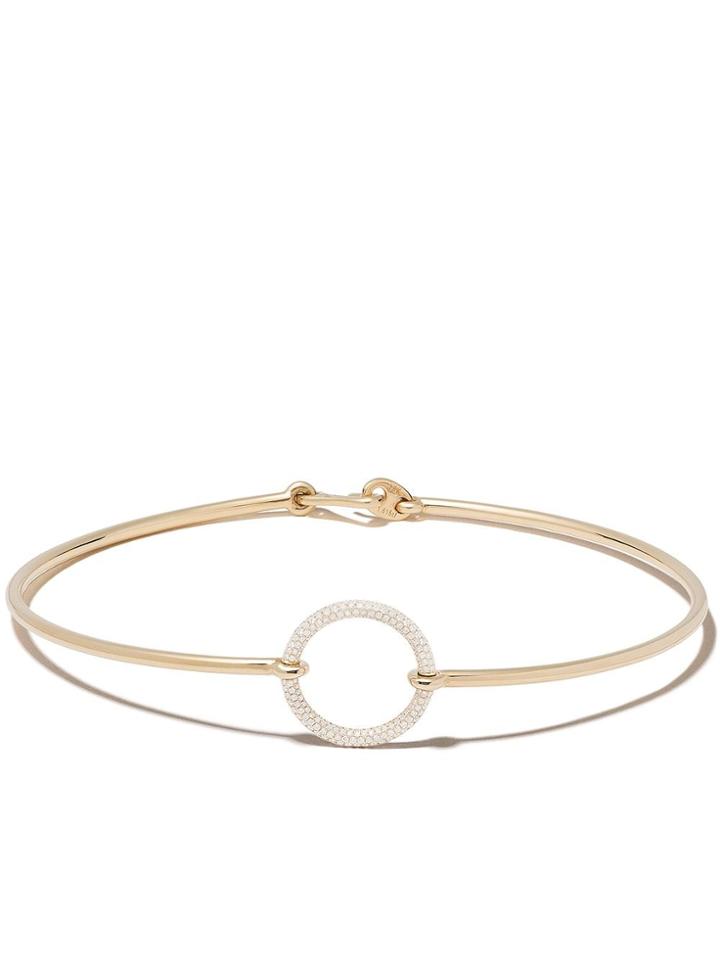 Maor 18kt Yellow Gold Asteria Diamond Choker