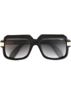 Cazal '607 Leather Edition' Sunglasses' - Black