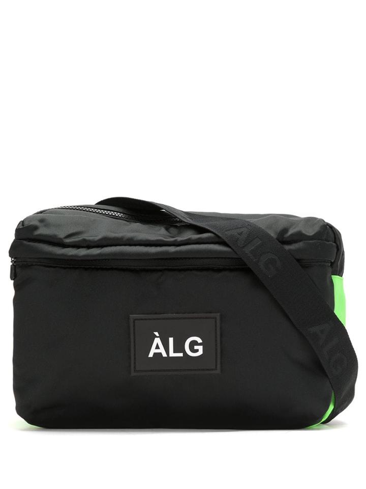 Àlg Àlg 01190623 Preto E Verde Synthetic->polyester - Black