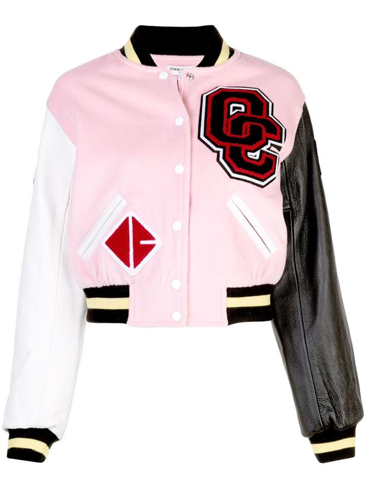 Opening Ceremony Varsity Jacket - Pink