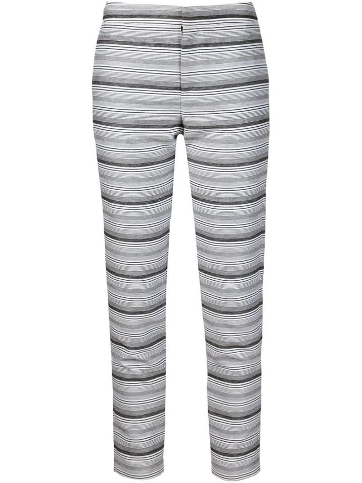 Creatures Of The Wind 'pavo' Trousers, Women's, Size: 8, White, Cotton/nylon/polyester