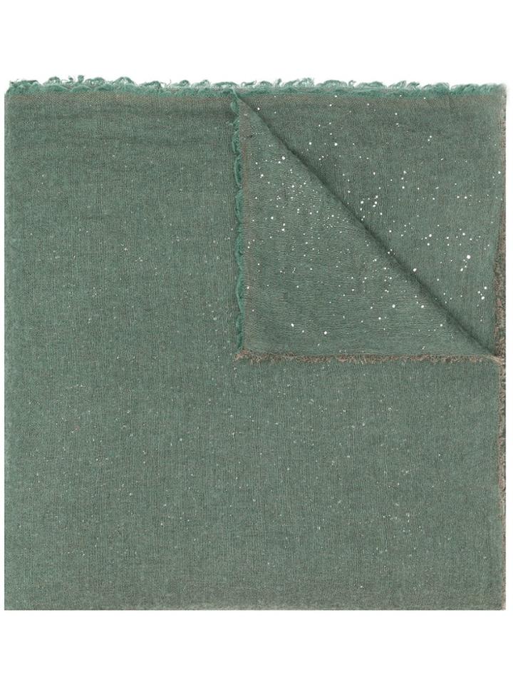 Faliero Sarti Embellished Scarf - Grey