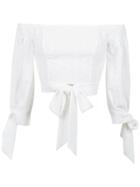 Martha Medeiros Laise Off The Shouder Blouse - White