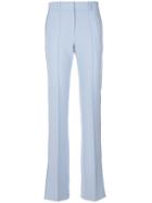 Victoria Victoria Beckham Flared High-waist Trousers - Blue