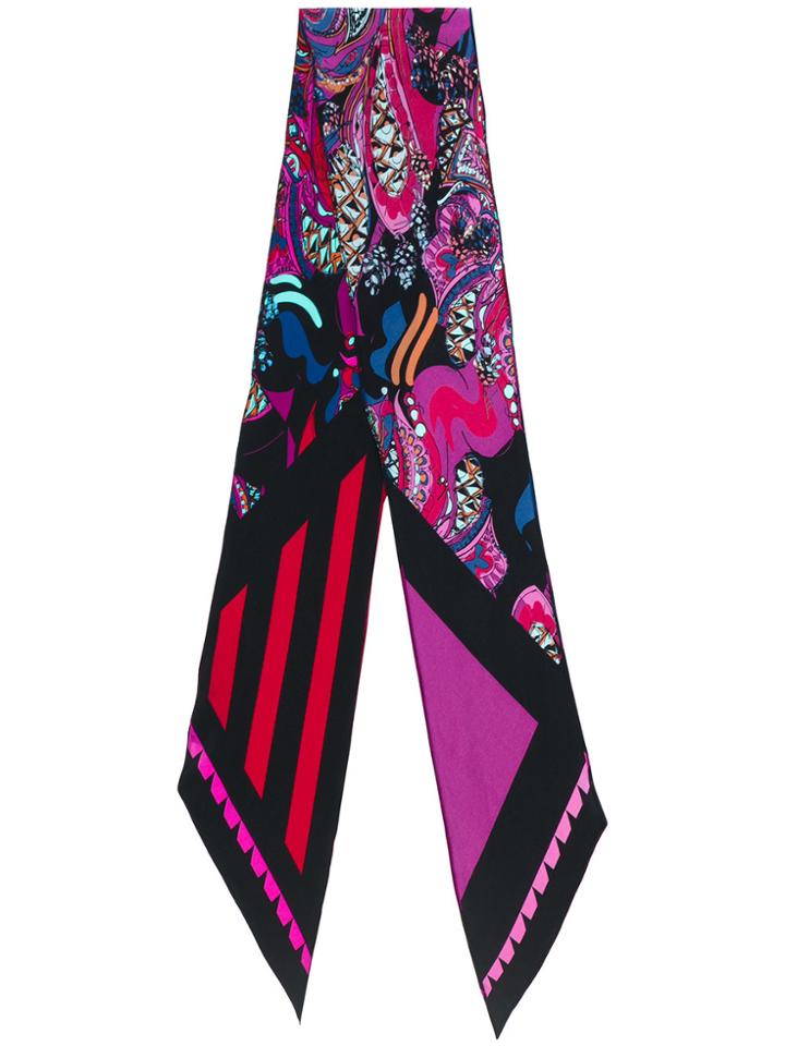 Rockins Striped Scarf - Black
