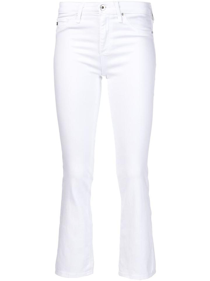 Ag Jeans Jodi Jeans, Women's, Size: 29, White, Cotton/lyocell/polyester/polyurethane