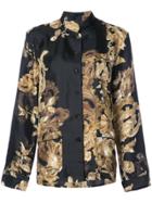 Vera Wang Ormalu Printed Pyjama Shirt - Grey