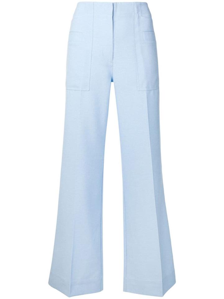 Acne Studios Mid Rise Trousers - Blue