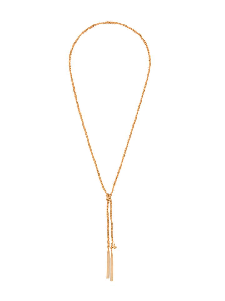 Carolina Bucci 18kt Yellow Gold Lucky Necklace - Metallic